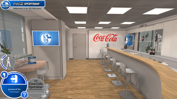 3D-Modell Coca-Cola Sportsbar