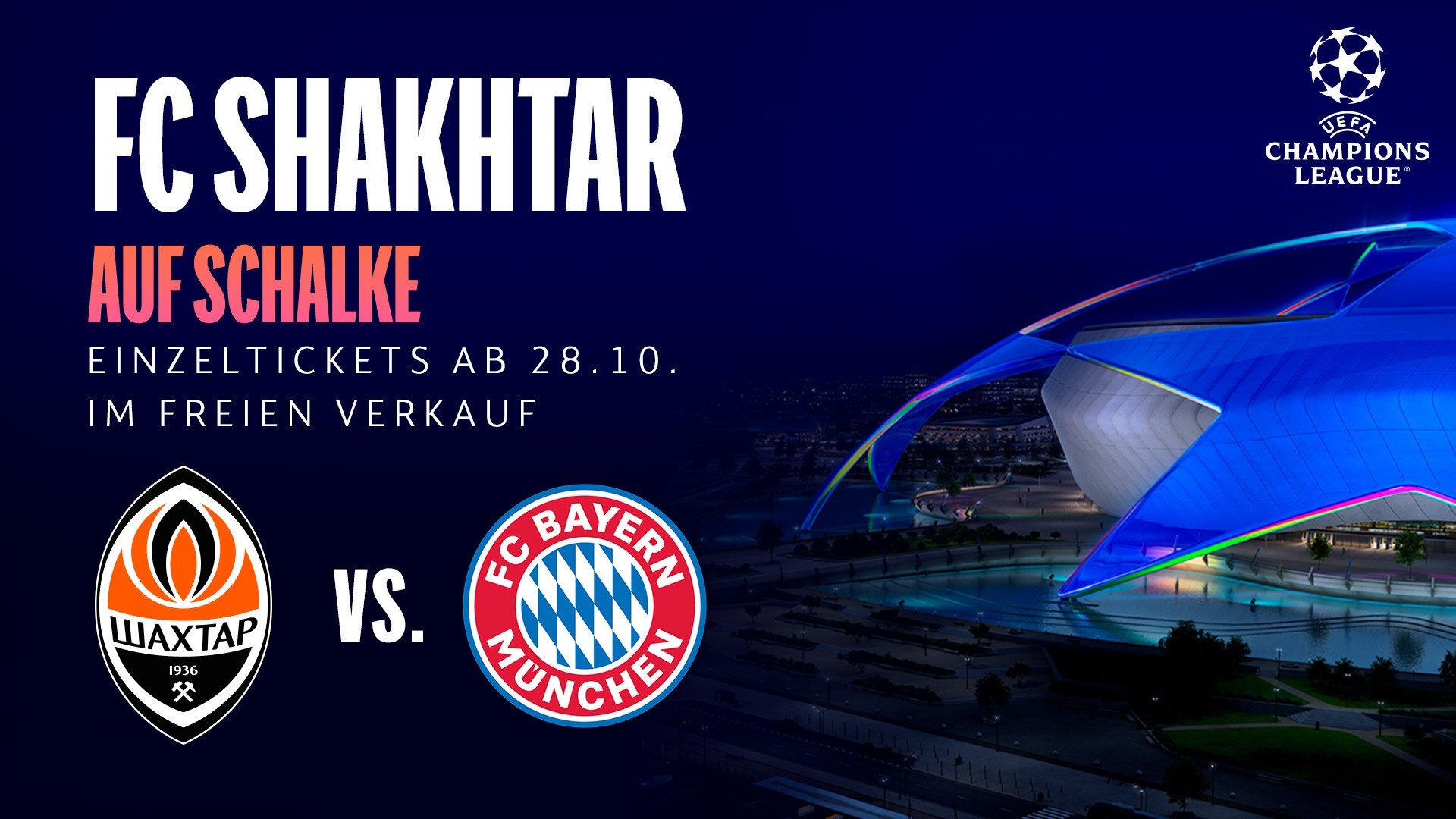 Shakhtar Donetsk vs. Bayern München