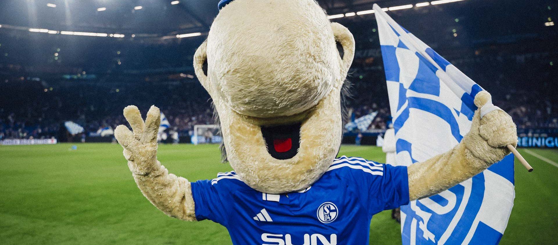 Erwin - Maskottchen des FC Schalke 04