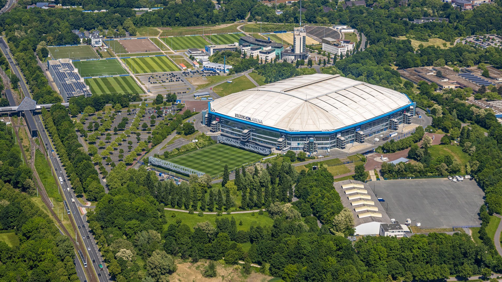 VELTINS-Arena von oben