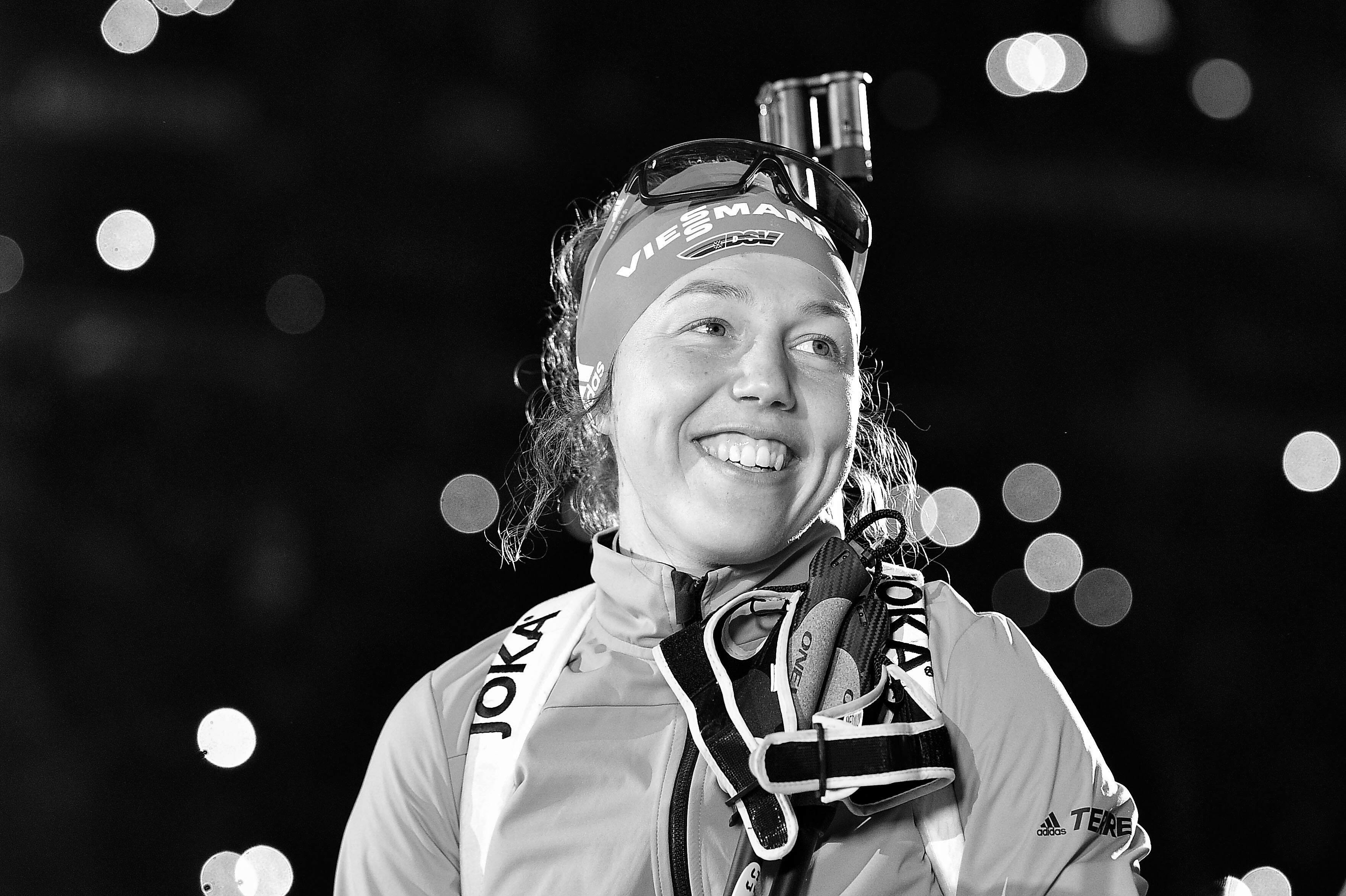 Laura Dahlmeier beim Biathlon auf Schalke