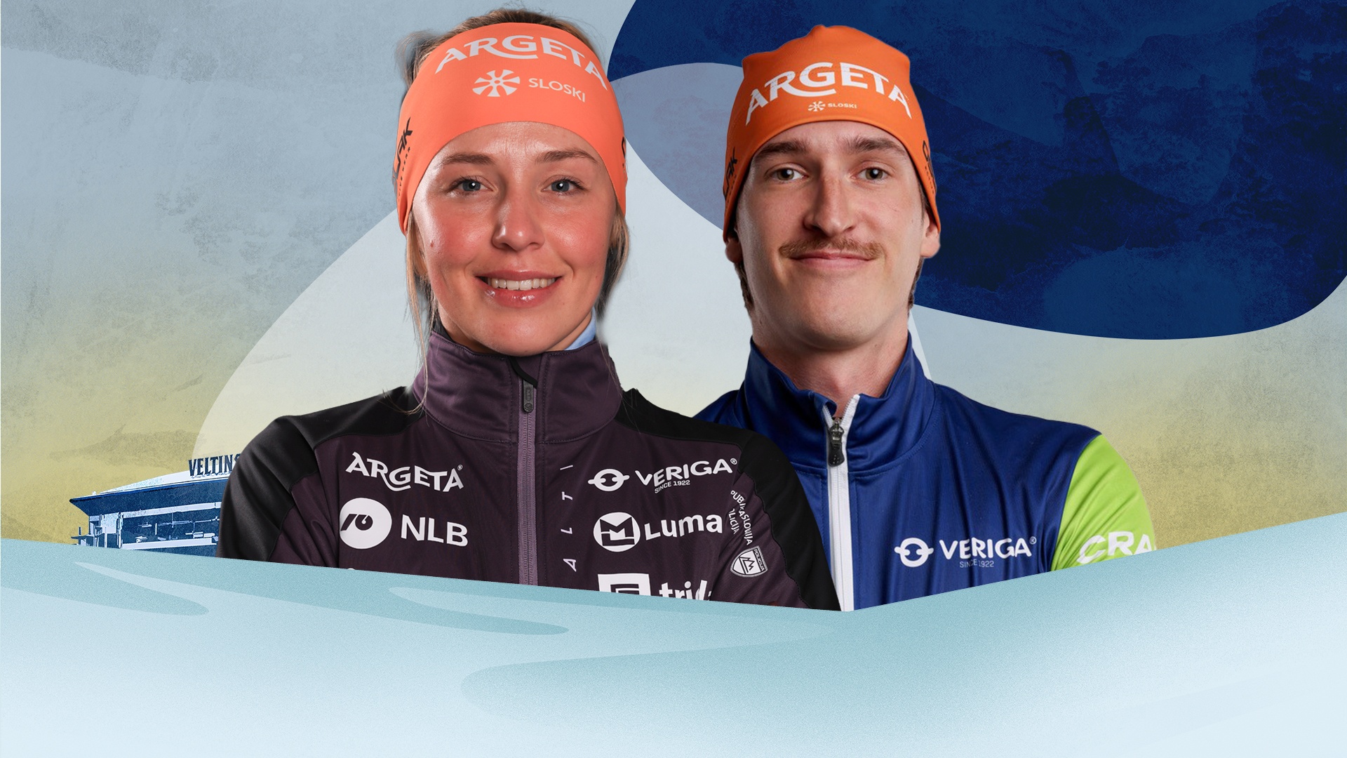 Team Slowenien beim Biathlon auf Schalke 2025