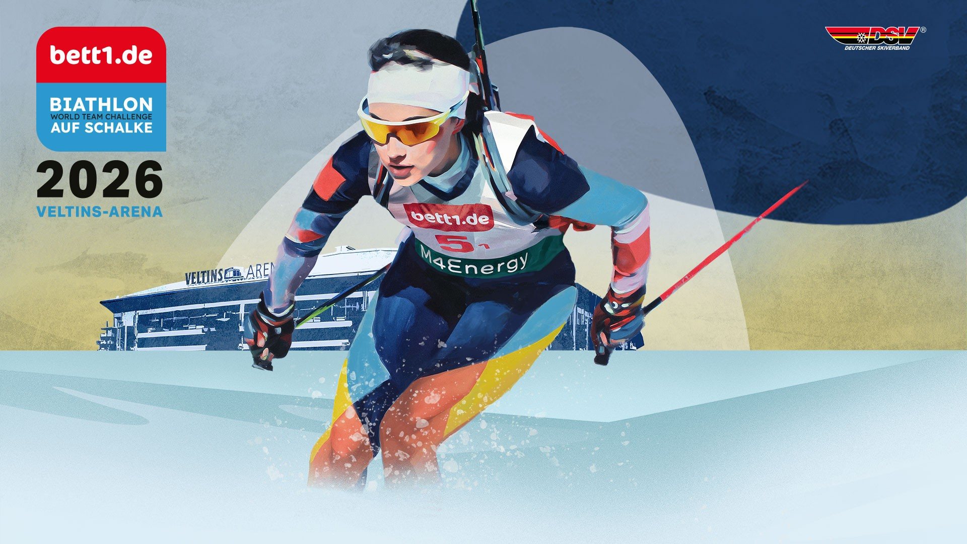 Schmuckgrafik zum Biathlon-Vorverkauf für 2026