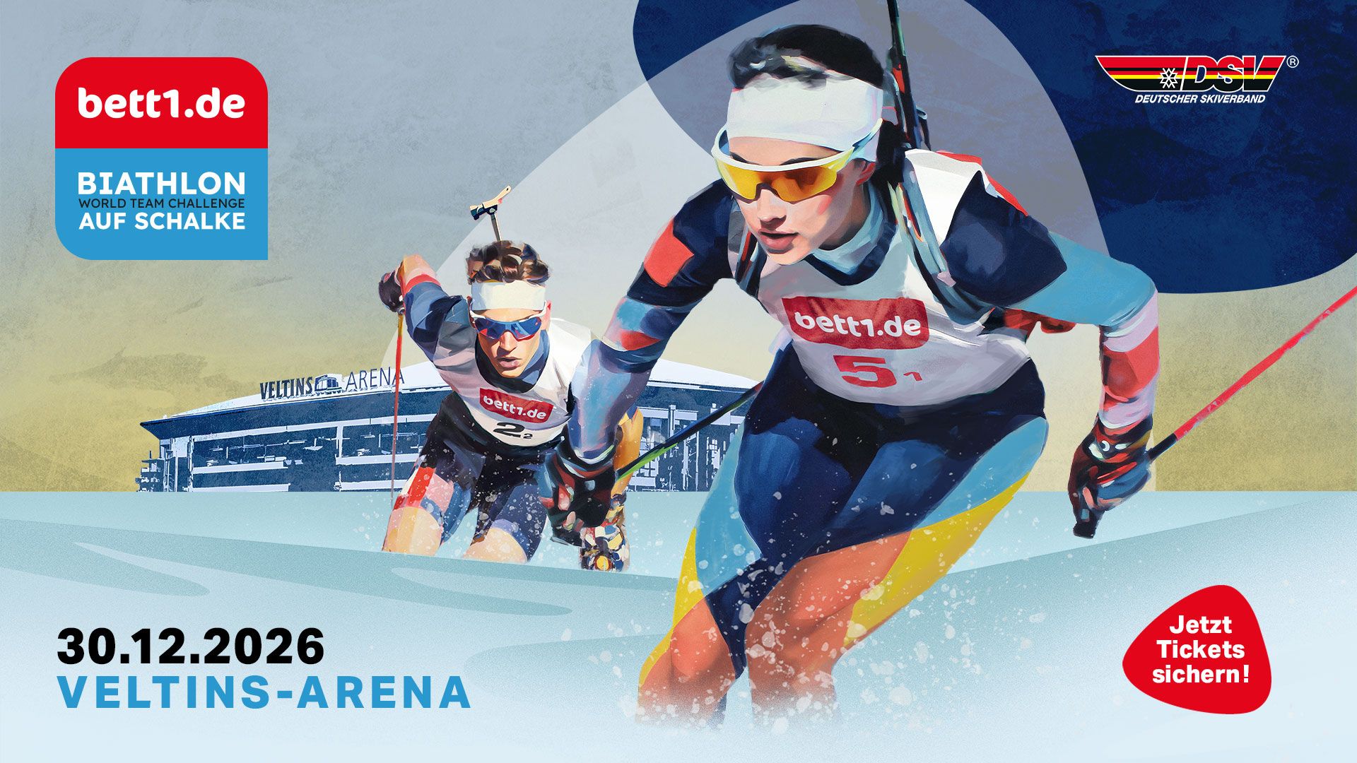 Schmuckgrafik zum Biathlon auf Schalke