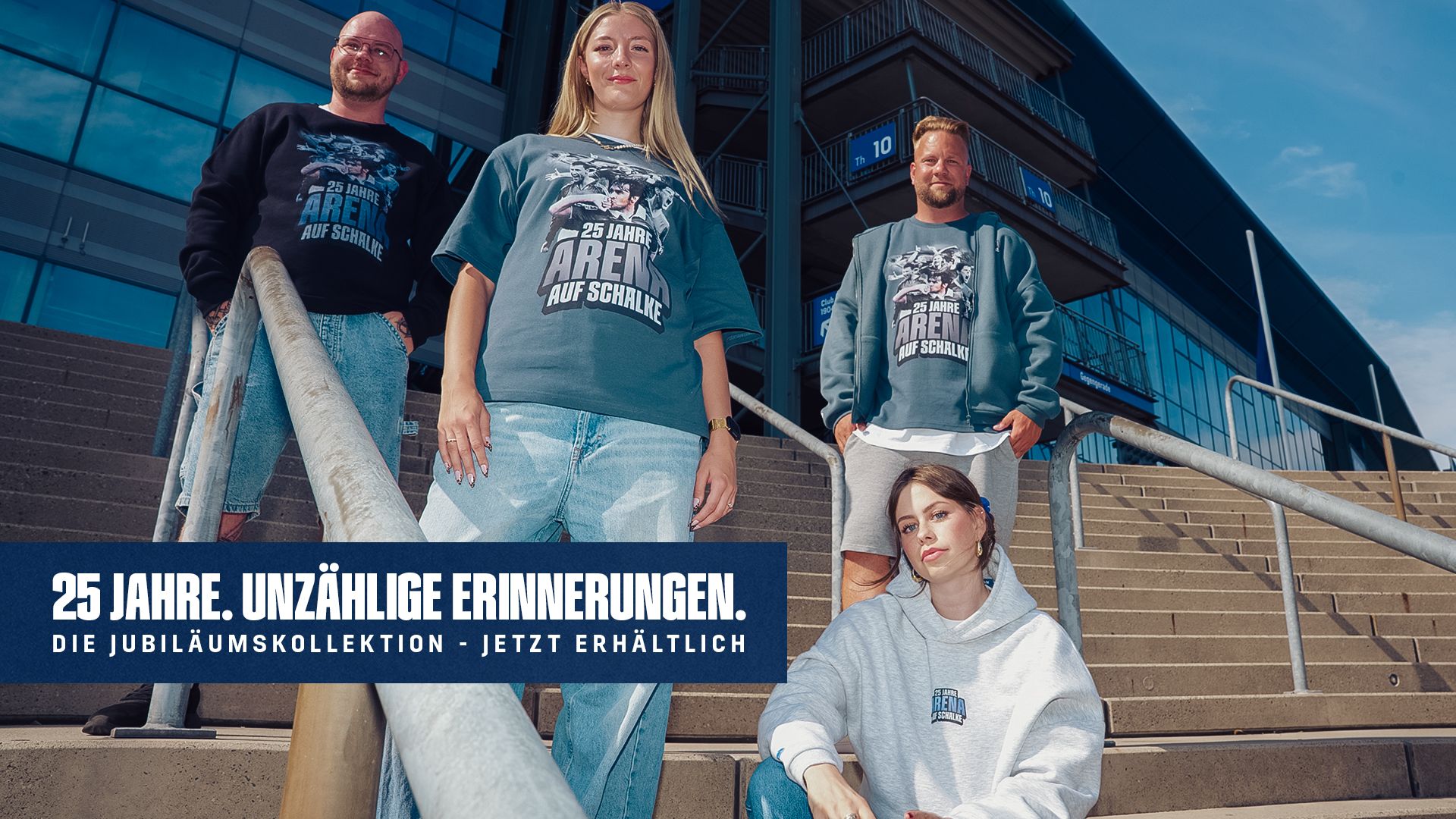 Schmuckgrafik zur Arena-Kollektion